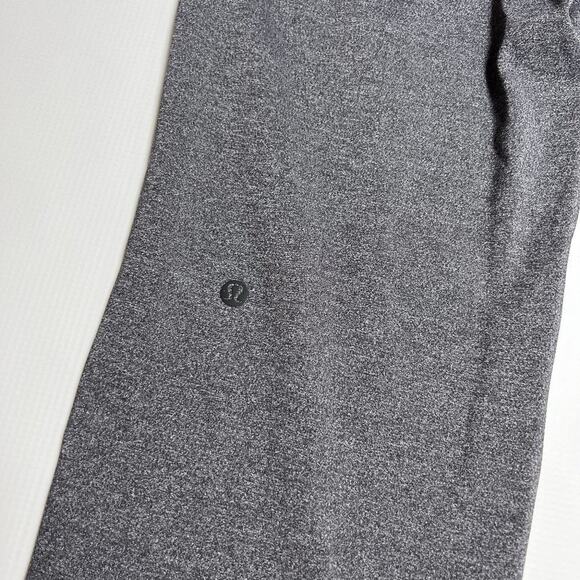 Lululemon On the Fly Crop Pants 23" SIZE 8 Heathered Black Travel Joggers - Picture 13 of 13
